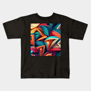 Abstract Art Kids T-Shirt